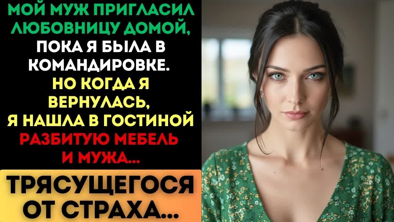 Я пришла домой, чтобы застать мужа с любовницей, но всё обернулось жестокой...