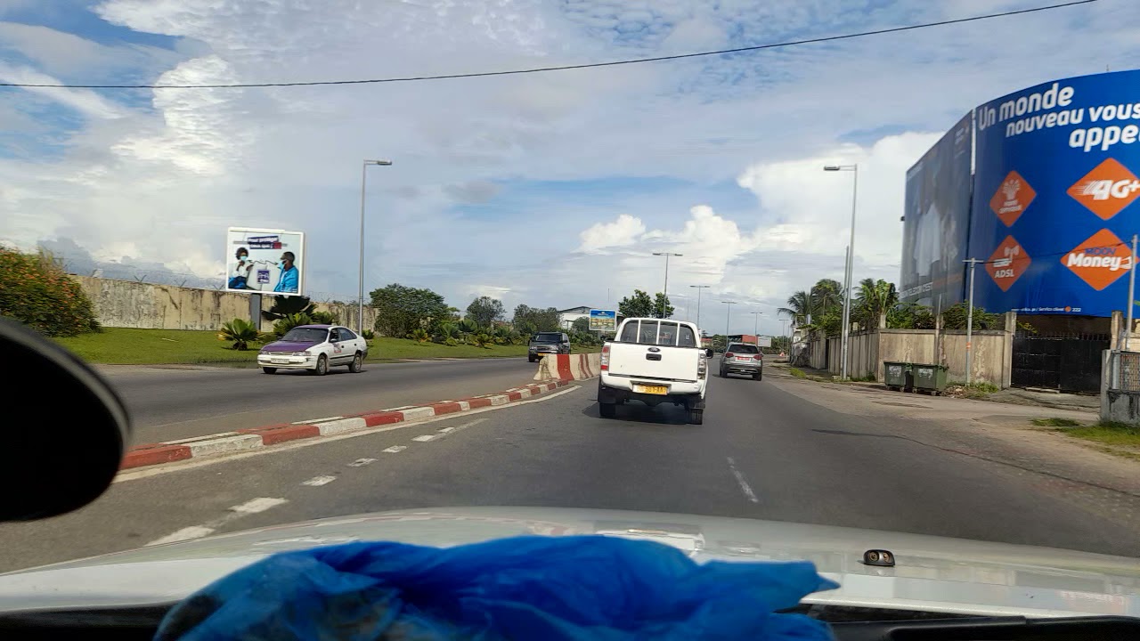 Akanda Libreville en voiture