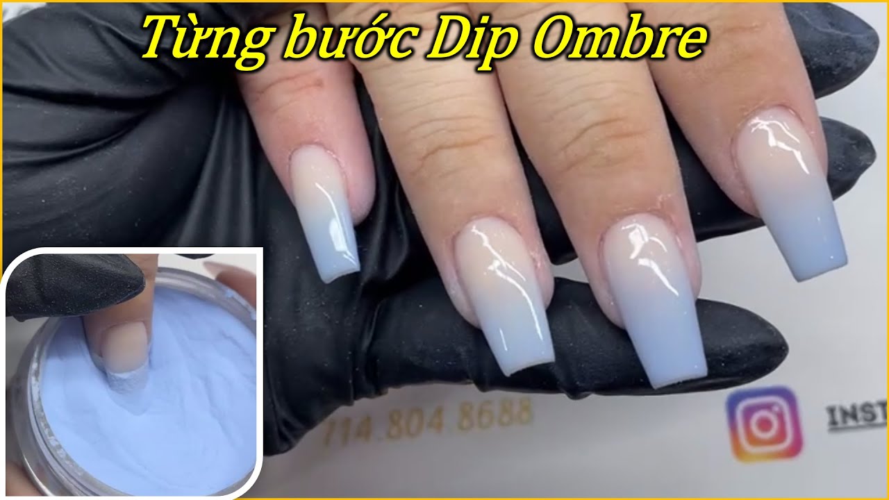 Từng bước làm Dip Ombre dễ | Christine Lam