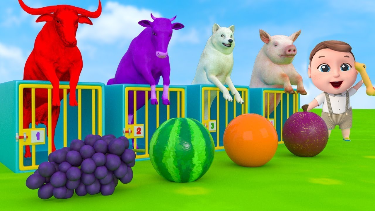 Lagu Tarian Hewan - Animal Dance Song | Lagu Anak Anak -  Ryan Bahasa Indonesia