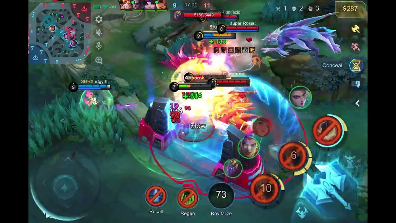 Mobile Legends: 1 nice Minotaur rank match from March 10 2026 ( no edits ) 