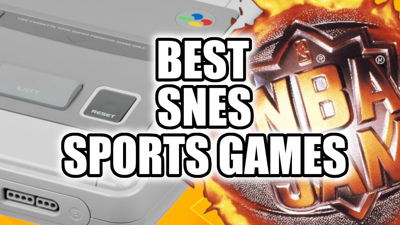 The Best SNES Sports Games - It's In The Game