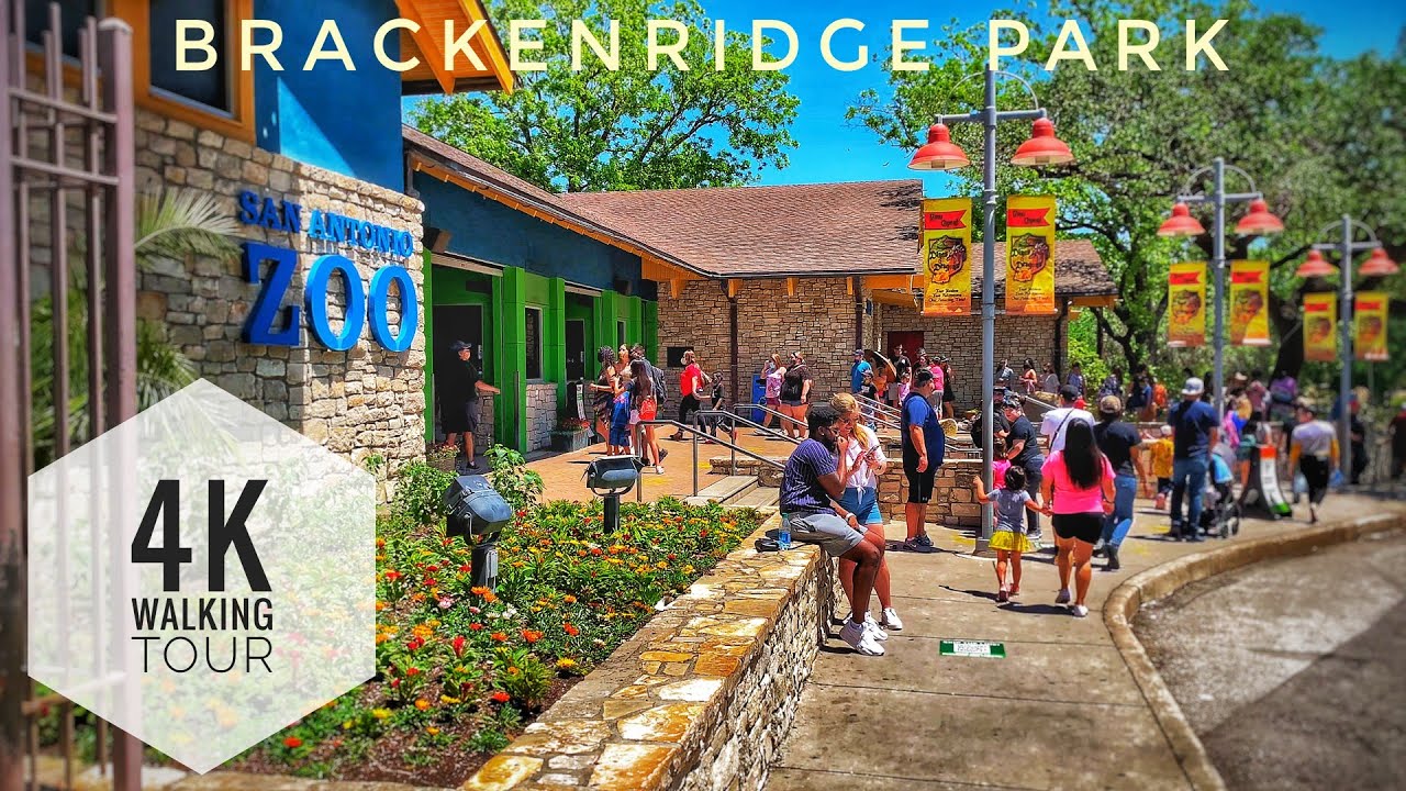 Walking in San Antonio Texas around Brackenridge Park