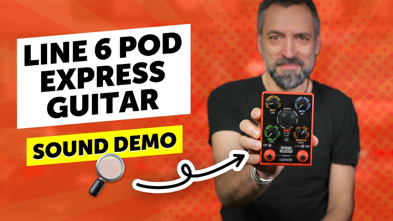 Line 6 POD Express Guitar - Sound Demo