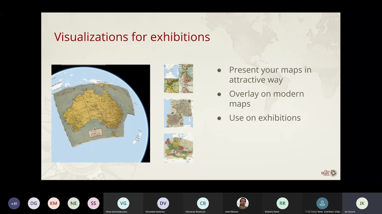 Georeferencing with the online community: 15th ICA Online Conference