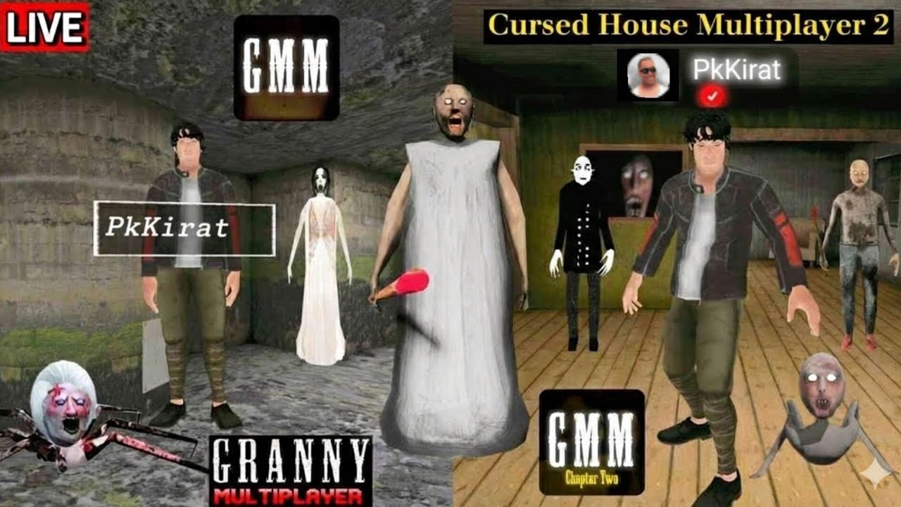 Granny Multiplayer Chapters (GMM 1, GMM 2) Live