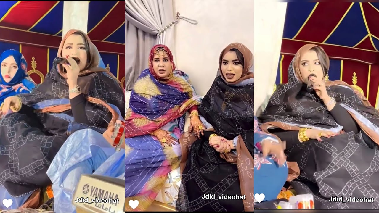 كرمي منت ابا عند اهل بابا جدو وتتالق في عرس موريتاني