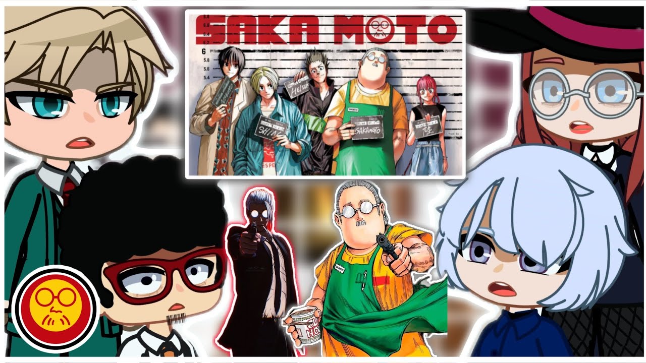 {🇧🇷🇺🇸🇵🇹}Spy X react to Sakamoto | Spy X Family | Sakamoto Day’s | Gacha react