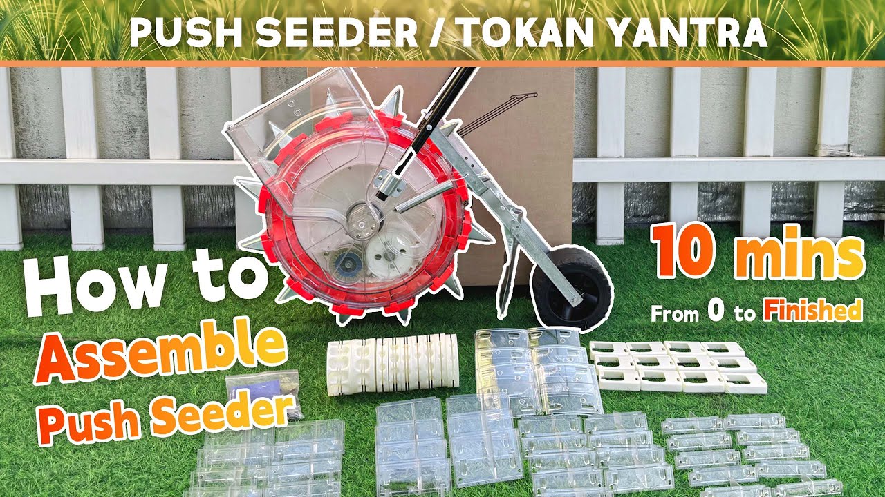 No More Confusion! Push Seeder (Tokan Yantra) Installation Guide - From Box to Field in Few Minutes🔥