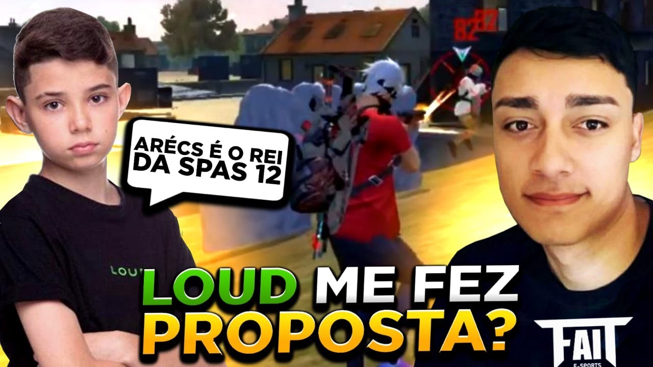 LOUD THURZIN ME CHAMA DE REI DA SPAS 12 - LOUD ME FEZ UMA PROPOSTA ? FREE FIRE