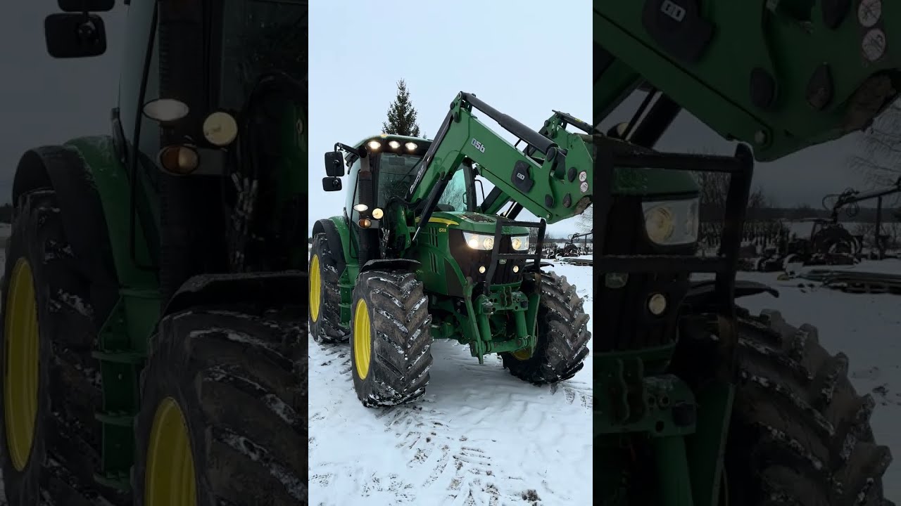 2014 John Deere 6125R walk-around