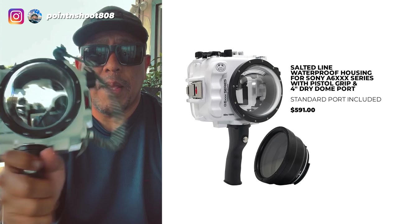 Les Tin @pointnshoot808 and his Salted Line A6xxx housing setups