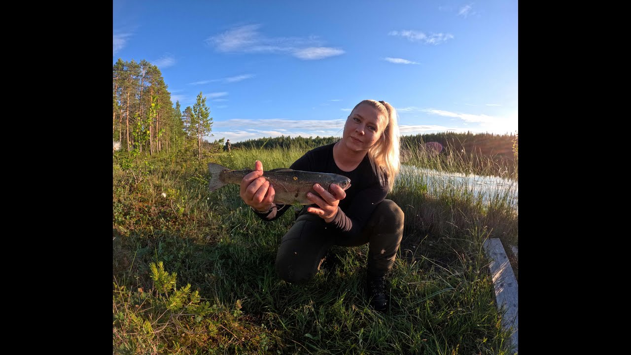 Kalareissu ruottiin kirjolohen pyyntiin