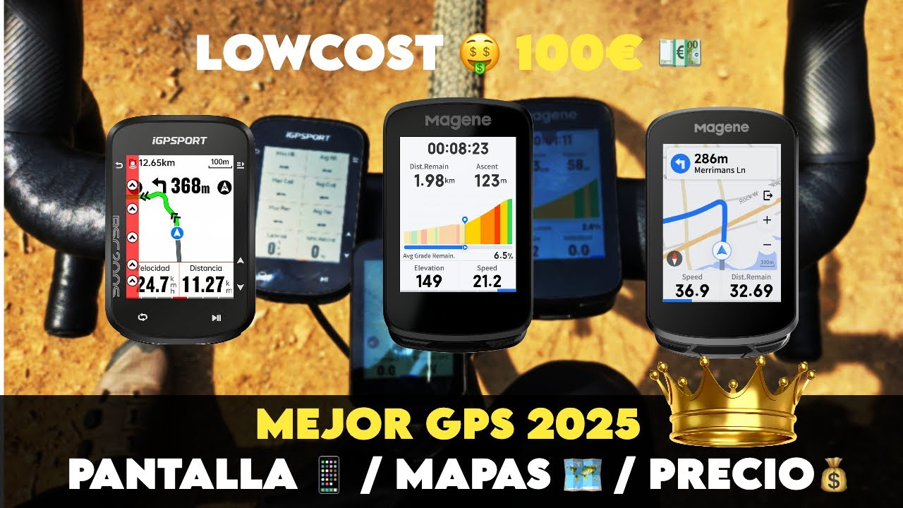 GPS Económicos 2025 iGPS BSC200S Magene C506 C606