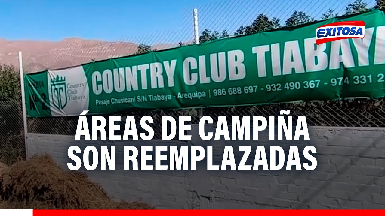 🔴🔵Arequipa: ¡Alarmante! Áreas de campiña son reemplazadas por construcciones