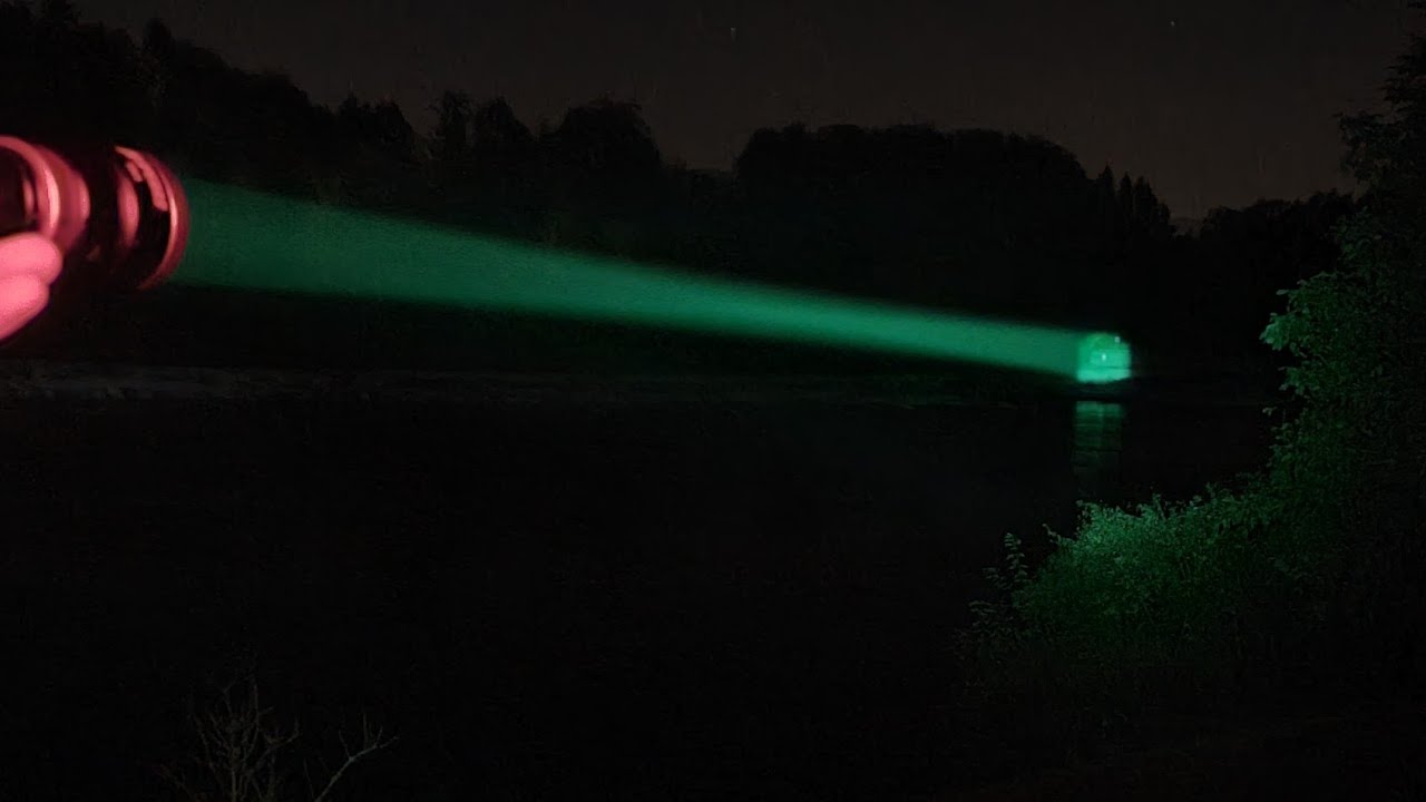 Speras TH1 mit Gr&uuml;nlicht - Beamshots