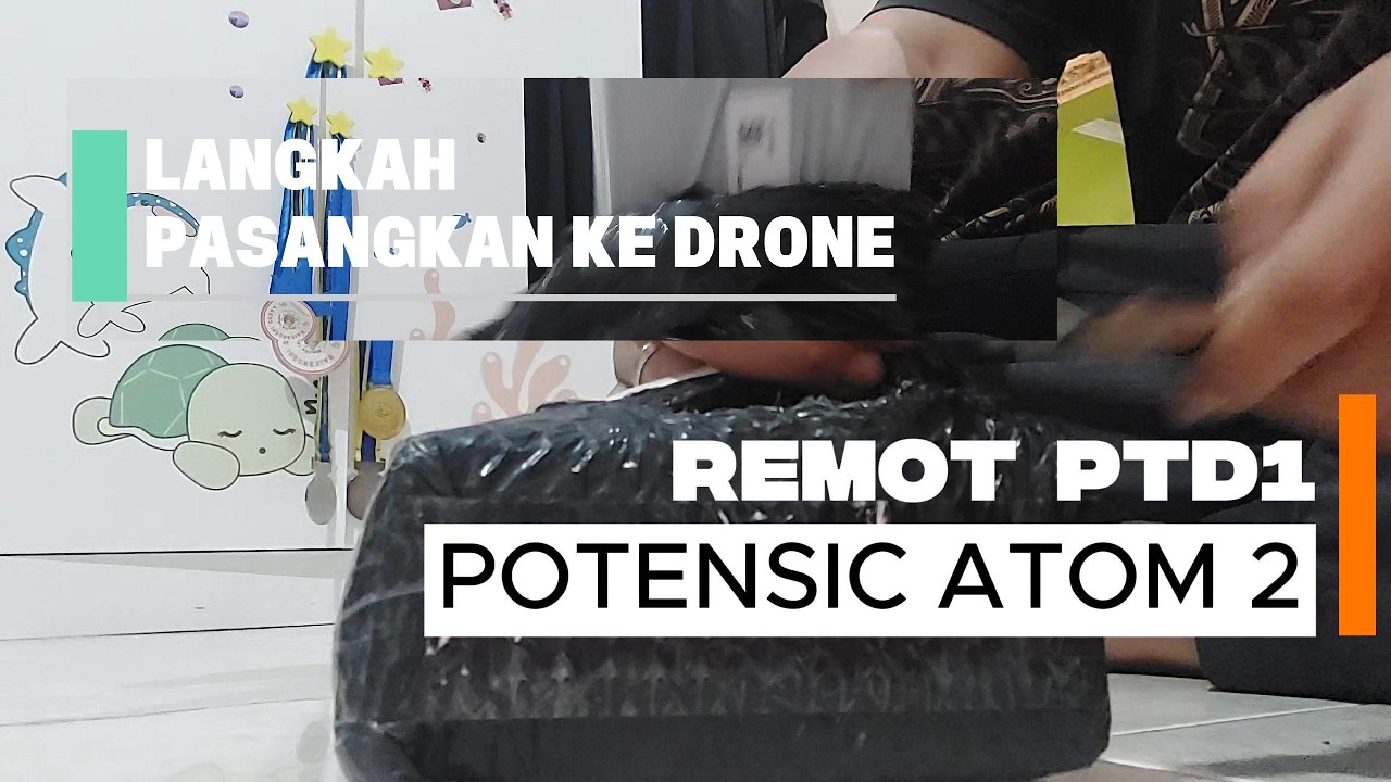 CARA PAIRING/KONEK REMOT PTD1 KE POTENSIC ATOM2 #potensicatom2  #potensic #potensicatom