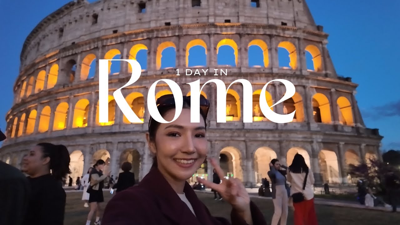 1 วันในกรุงโรมประเทศอิตาลี | 1 day in Rome, Italy 🇮🇹
