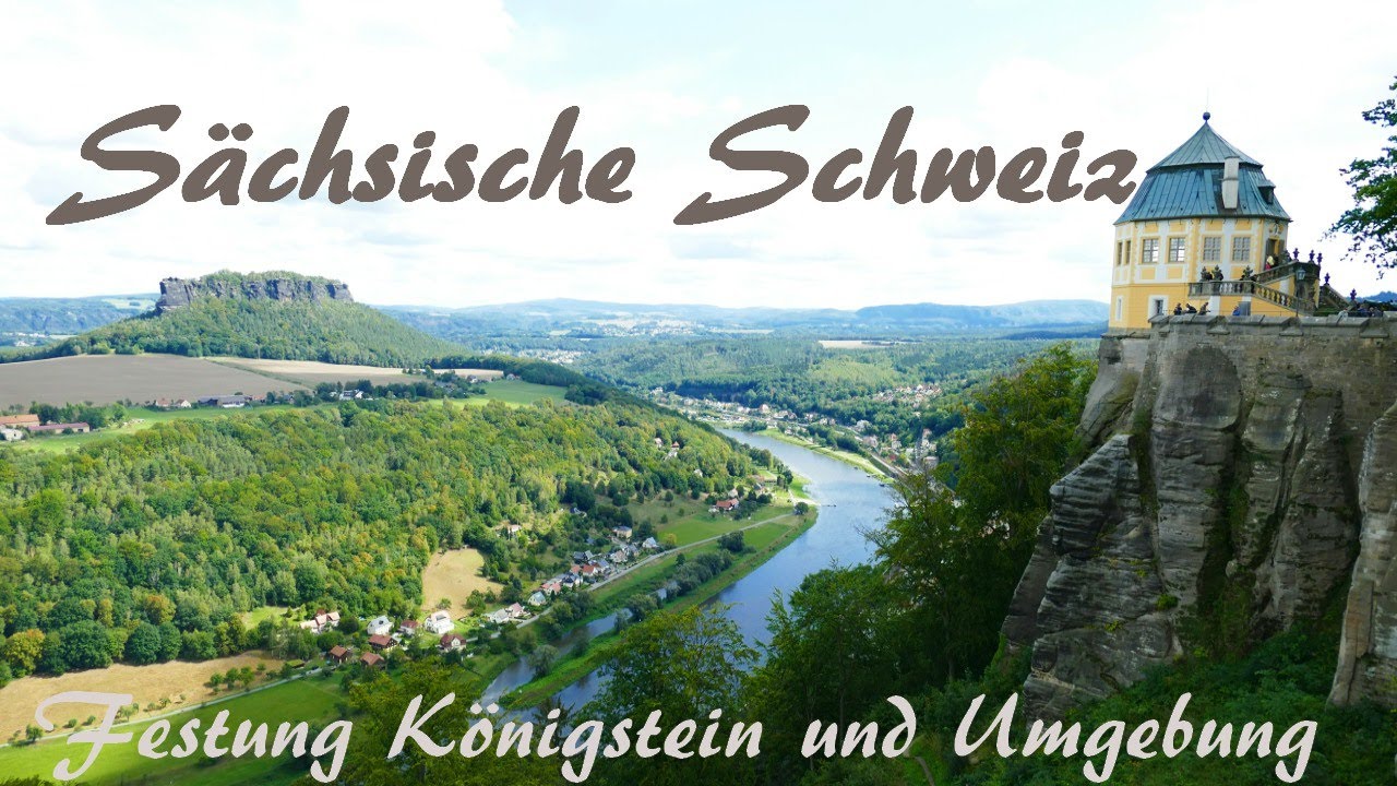 Sächsische Schweiz: Festung Königstein, Bad Schandau und Schmilka - Vlog 152