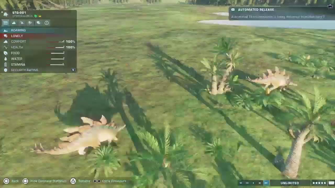 Jurassic World evolution 2:AU Battle Royal