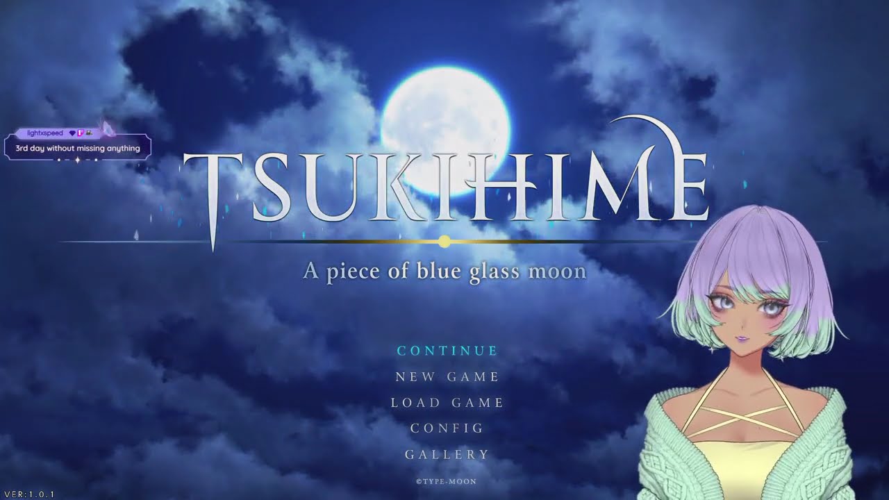 Another day of being here again mhm, more Tsukihime today i think we are on day 3 ?