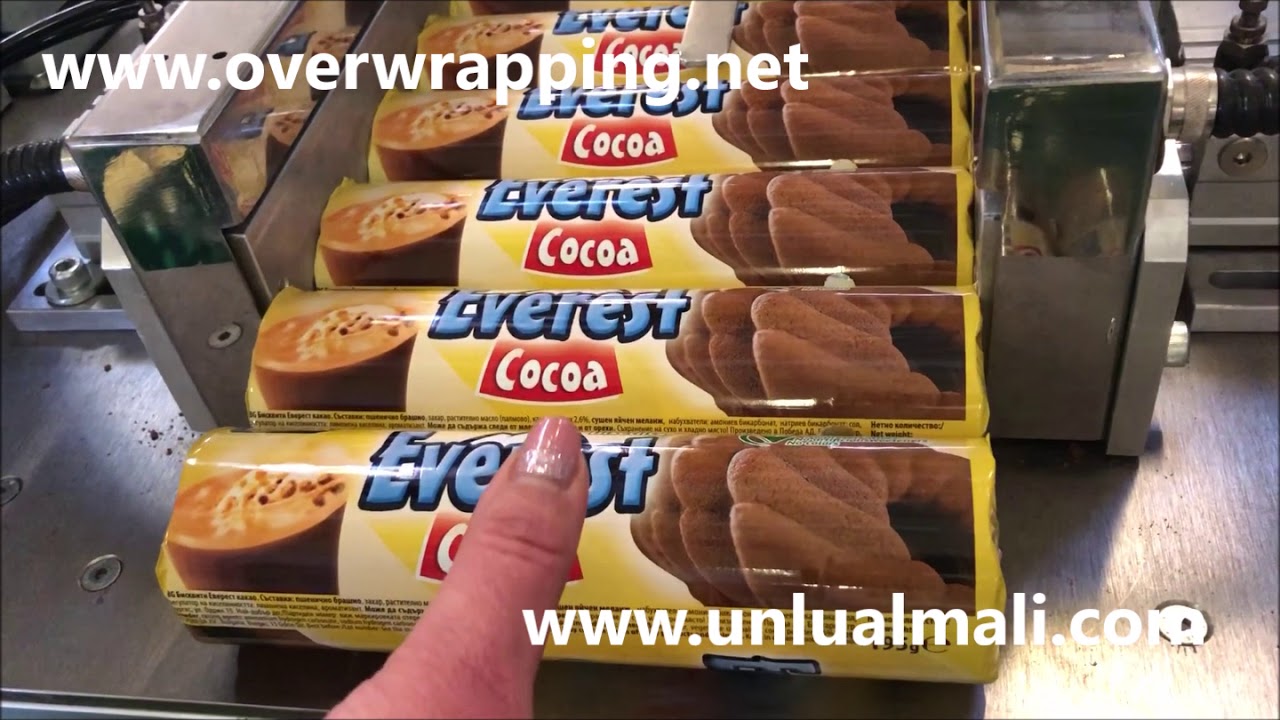 Biscuits Over-wrapping Machinery ماكينات تغليف البسكويت بالكرتون