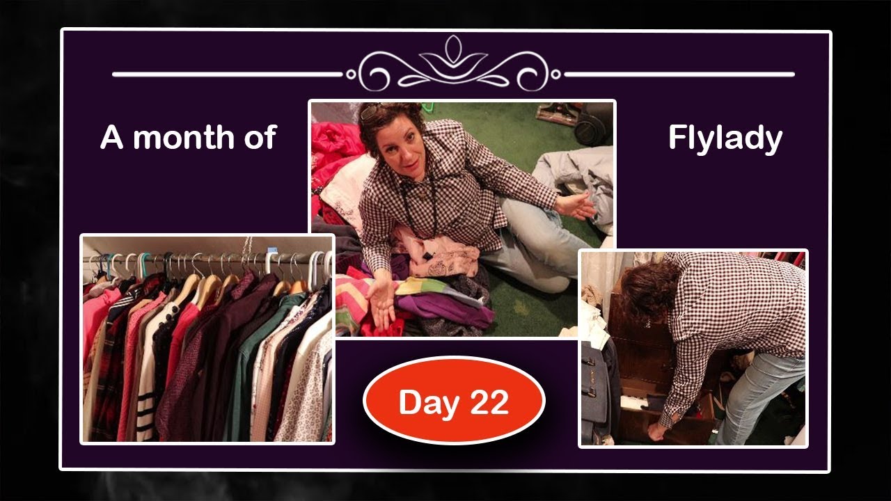⏱️ A Month of FlyLady Cleaning and Decluttering ||02/22/19|| Master Closet Nightmare ⏱️