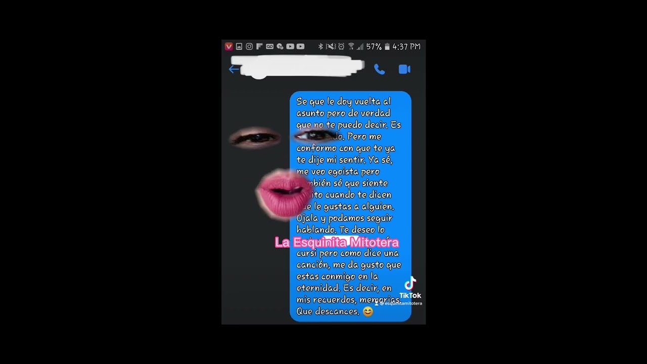 Tengo que confesarte que, me gustas 🥹