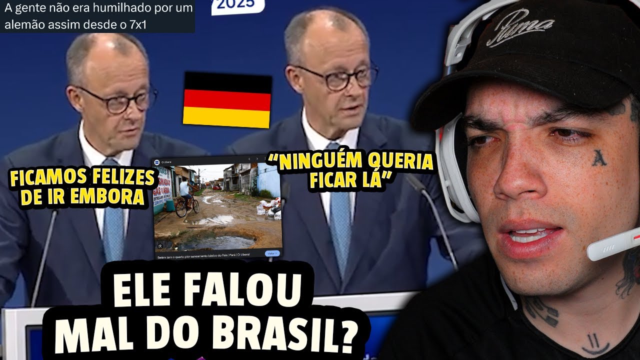 ALEM&Atilde;O FALOU MAL DO BRASIL E GEROU A MAIOR TRETA