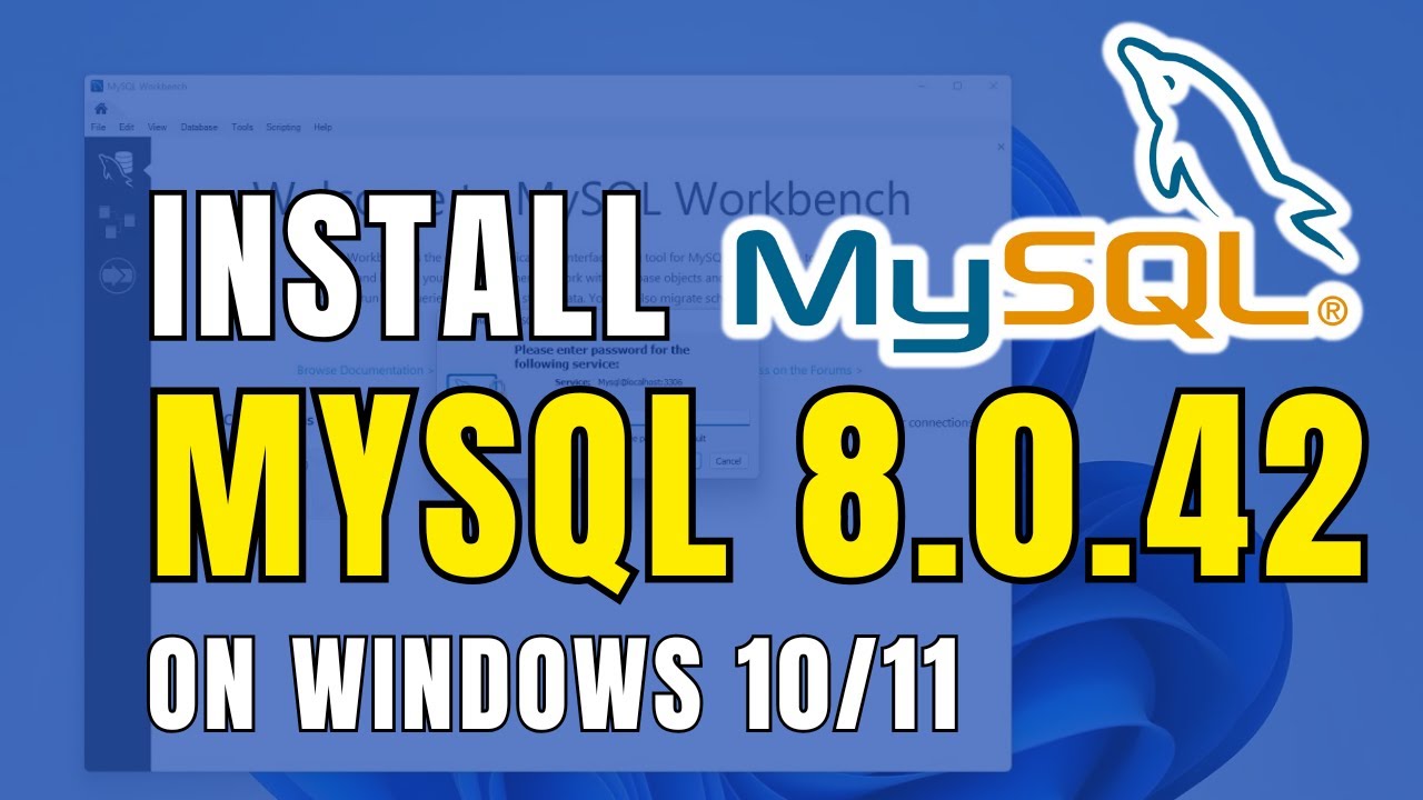 Как установить MySQL на Windows 10/11 (без ошибок) Руководство 2025