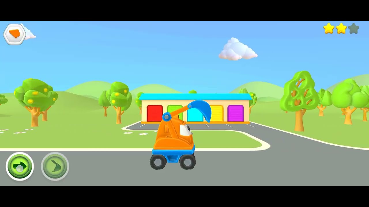 Kids game video | excavator and Leo truck  video #youtubevideo #kidsvideo #kids #exavator 