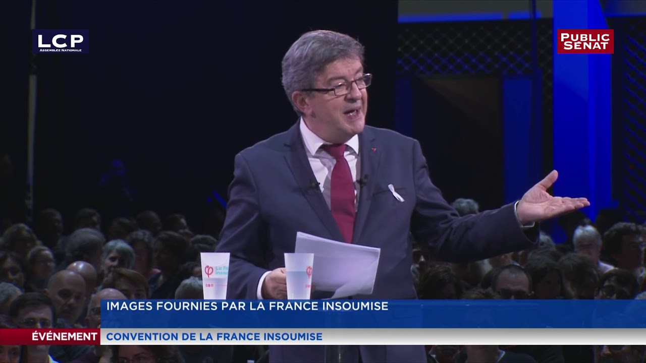 ⚡ Mélenchon conclut avec un poème de Victor Hugo