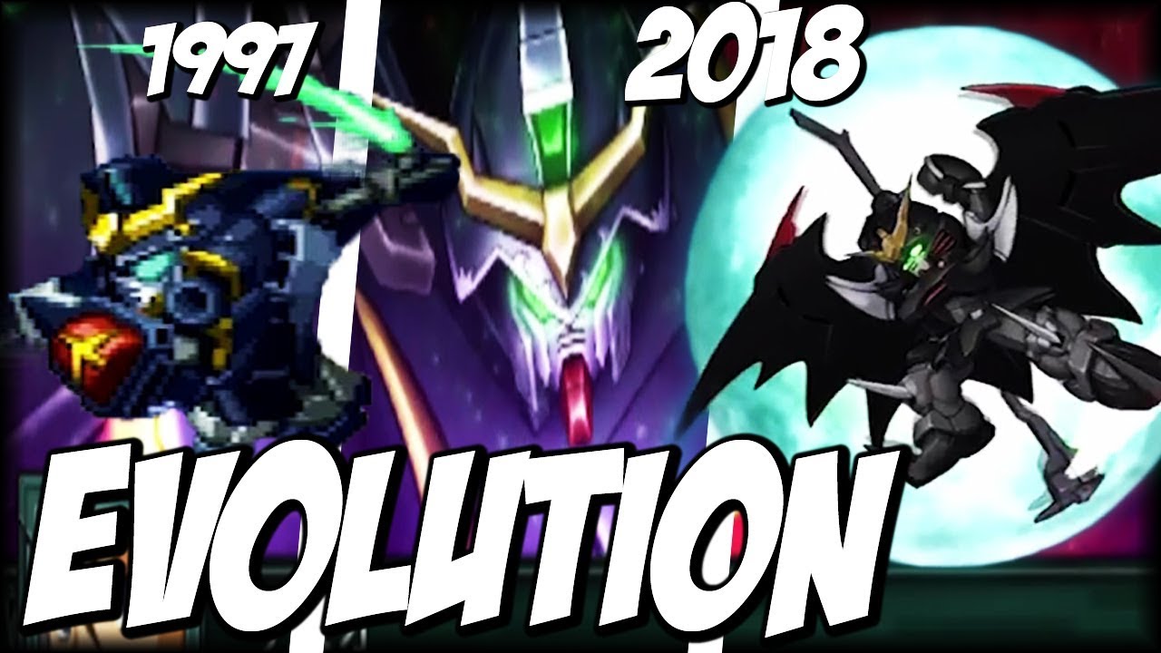 スパロボ ガンダムデスサイズヘル (ツインビームサイズ) 進化の軌跡 | Evolution of Gundam Deathscythe (Twin Beam Scythe)