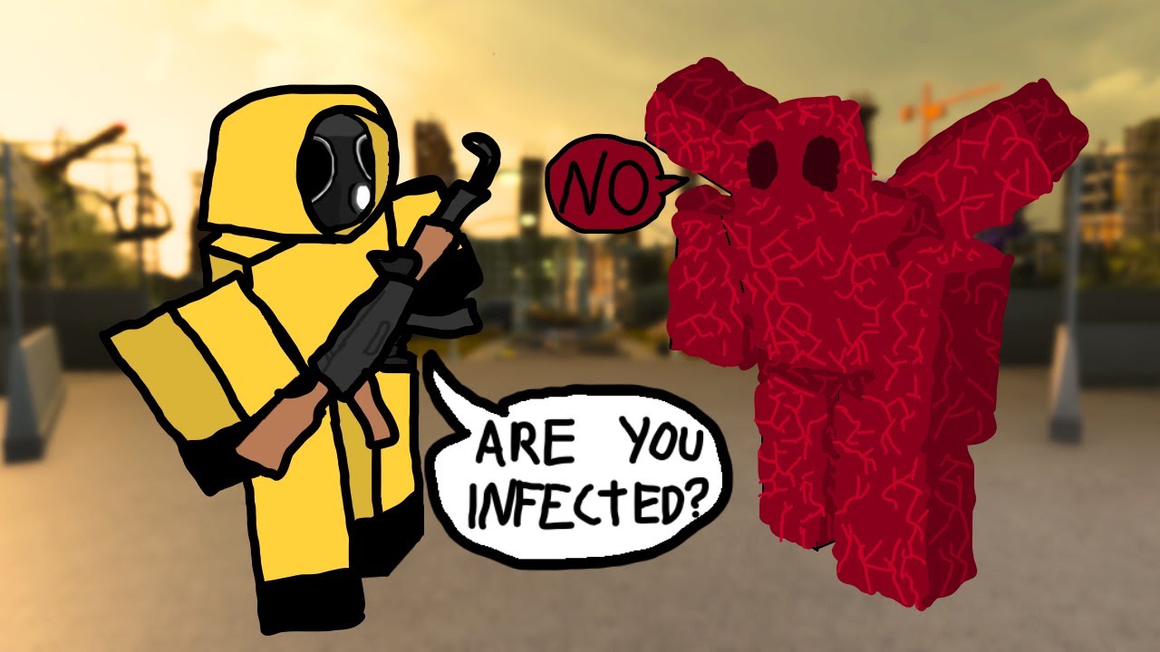 Trespassing The Roblox VIRUS BORDER