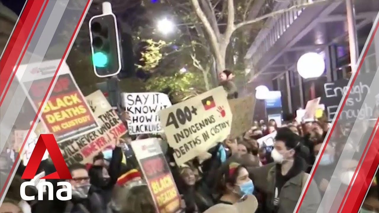 Australians take to the streets in support of anti-racism movement