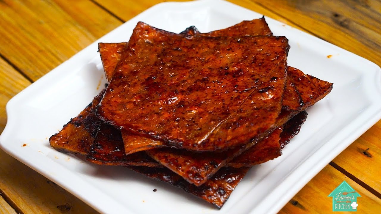 How to make Bakkwa , BBQ Dry chicken meat , Salty - Sweet dried meat !!
