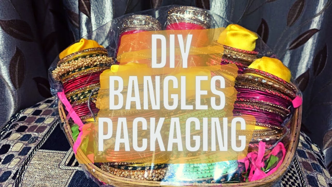 DIY Bangles Packaging | Packaging Ideas for Wedding |Wedding Trousseau thecustomisedtrunk