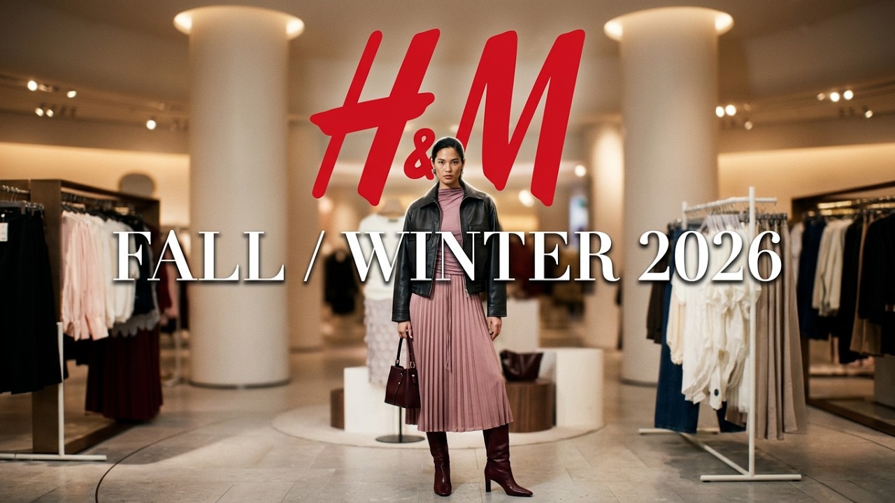 H&M  NEW WOMEN'S COLLECTION FALL/WINTER 2026 | H&M NUEVA COLECCION MUJER OTO&Ntilde;O/INVIERNO 2026