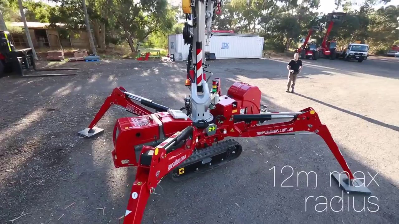 Zone Group - Mini Crawler Crane / Spider Crane 424