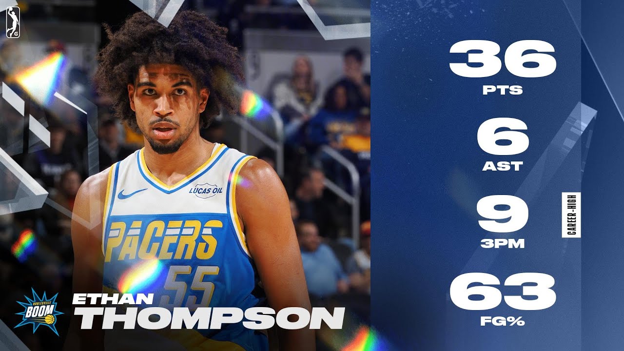 Ethan Thompson Records 36 PTS 9-12 3PM For Noblesville Boom