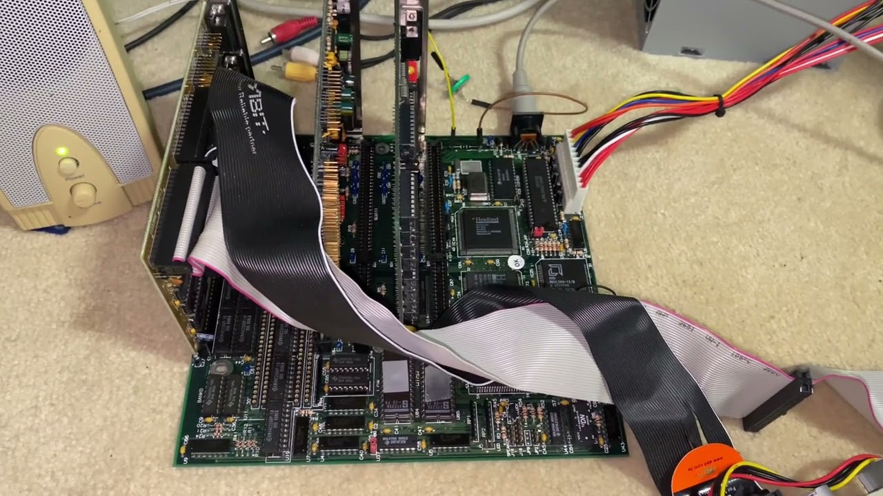 Chaintech ELT-286B-120GM 286 motherboard raised from the dead