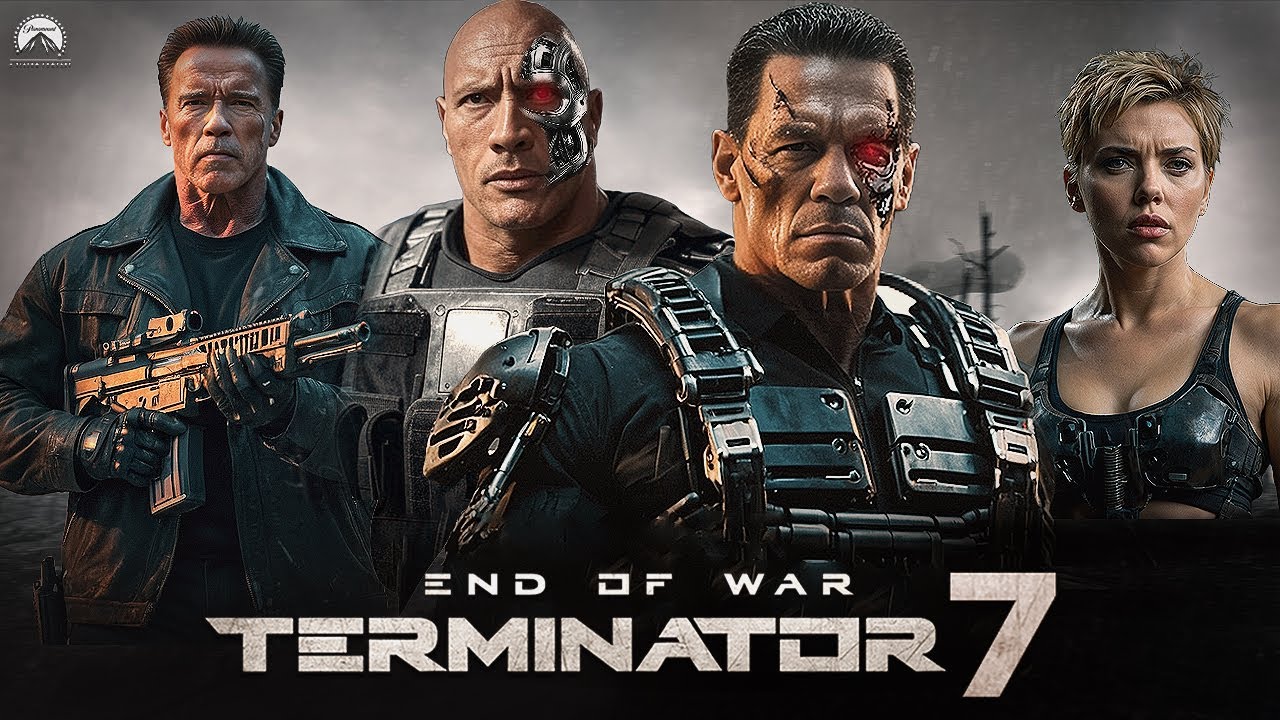 Arnold Schwarzenegger NEW TERMINATOR 7 : End Of War HD Movie facts (2025) | John Cena |  Paramount +