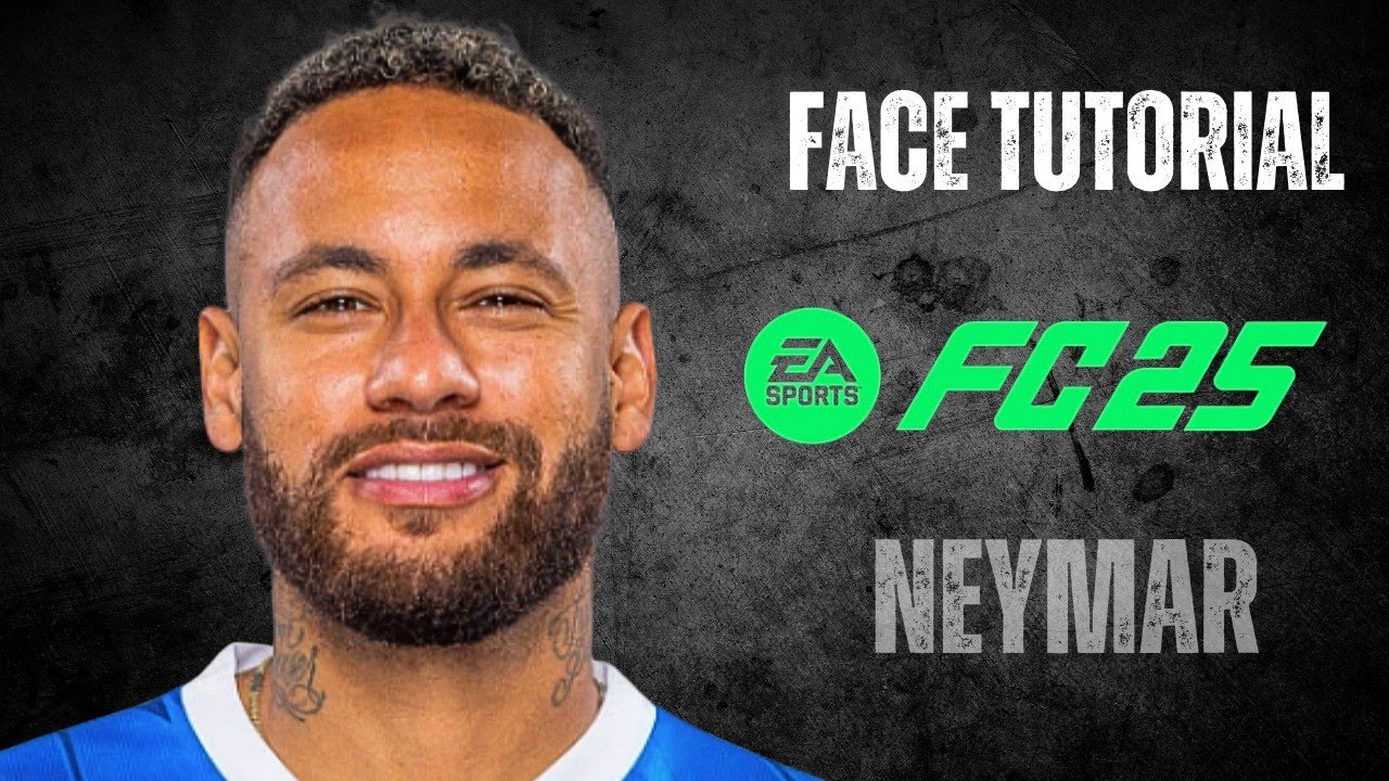 FC25 face build Neymar