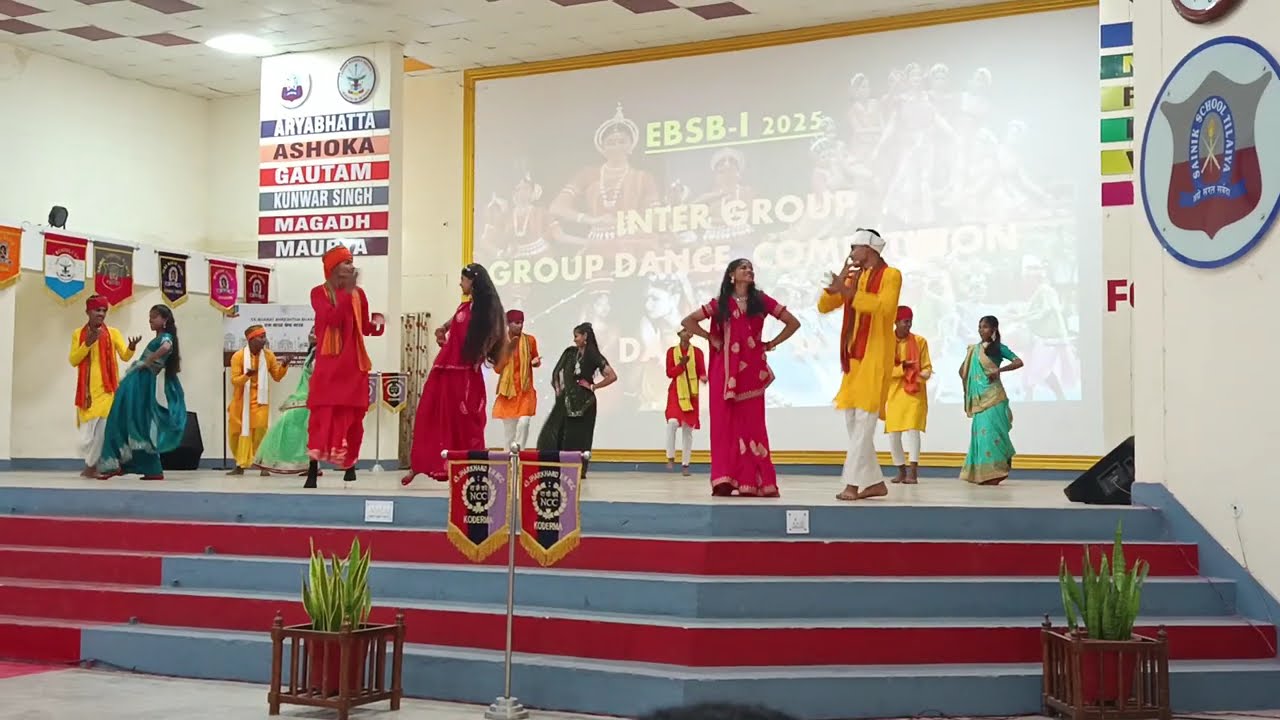 Culture program EBSB 1 2025 INTER GROUP  COMPETITION  Bihar Jharkhand  directed  
