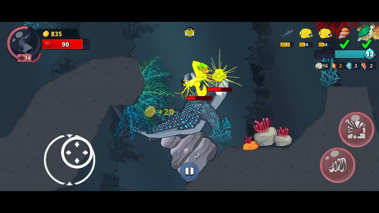 Review of the new whale shark character jabba #fish #games #videos 