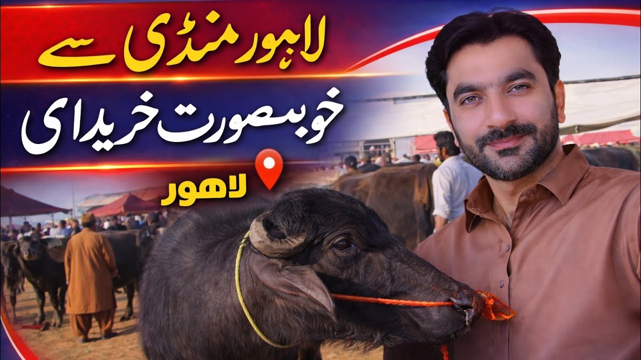 Lahore Mandi Ki Khoobsurat Kharidari|| Pahore Dairy & Farming|| Third Vlog 