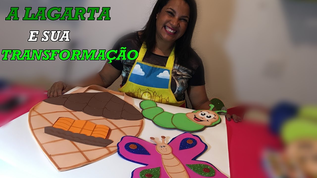 A Lagarta e sua transformação