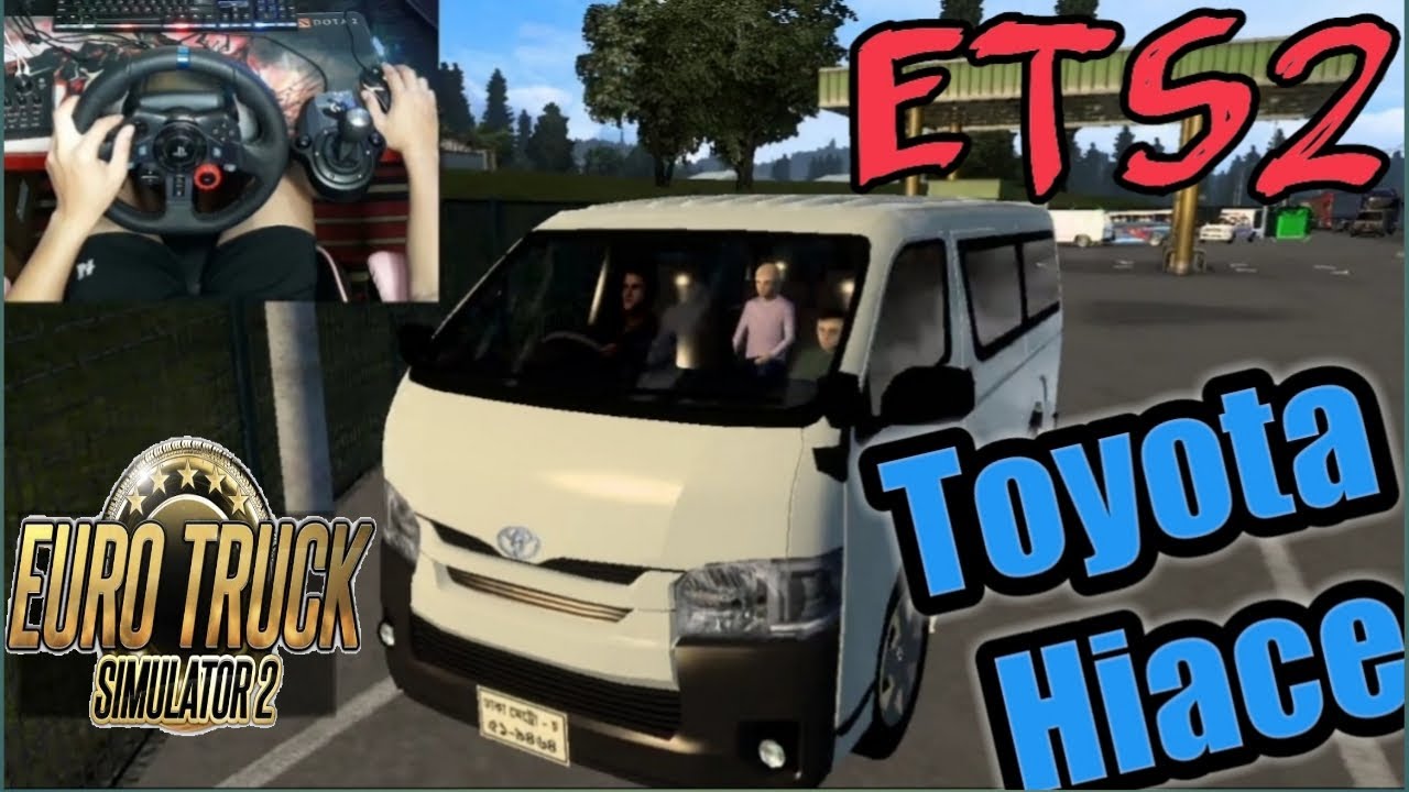 Toyota Hiace | Euro Truck Simulator 2 | Logitech g29 gameplay #2