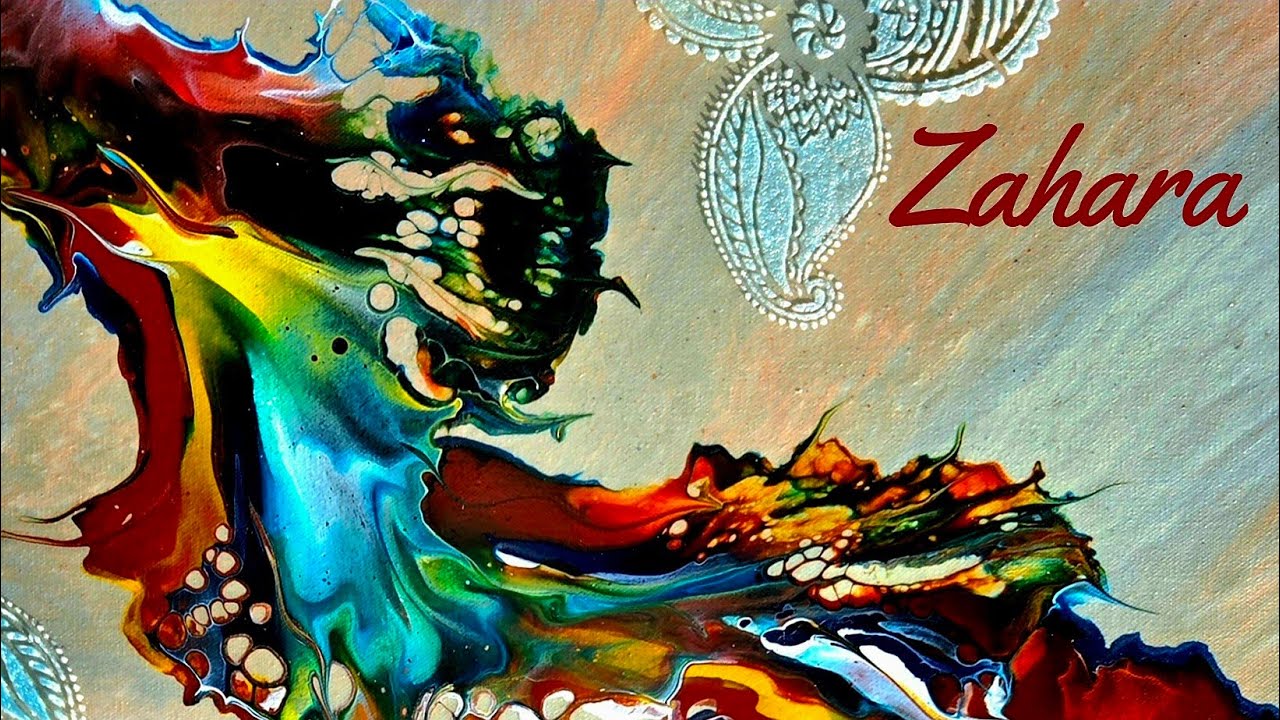 Zahara ✨Watch Paint Turn Into Magic Art!