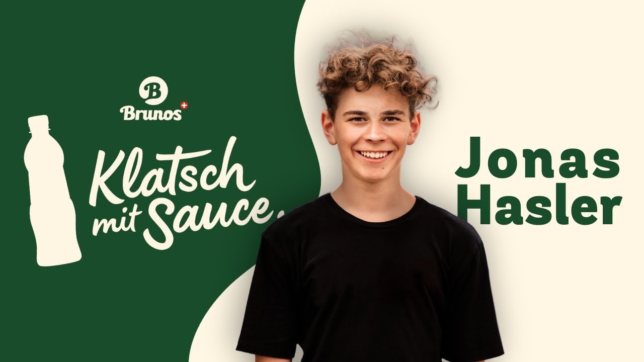 Snowboarder Jonas Hasler bei Brunos Klatsch mit Sauce
